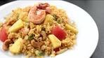 Pineapple Fried Rice Recipe ข้าวผัดสัปปะรด - Hot Thai Kitchen