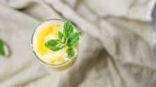 Pineapple Mint Frozen Drinks Recipe (cocktail or mocktail)