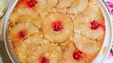 Pineapple Upside Down Cake With Coconut (video)