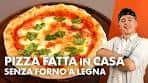 Pizza Margherita fatta in casa *senza forno a legna*!