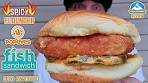 Popeyes® Spicy Flounder Fish Sandwich Review ...