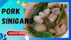 PORK SINIGANG l Pork Sinigang Recipe l Sinigang na Baboy
