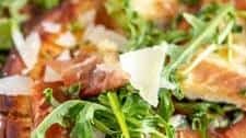 Prosciutto Arugula Flatbread Pizza