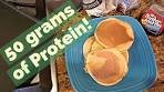 Protein Peanut Butter Pancakes - 50 grams protein