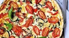 Provencal Vegetable and Goat Cheese Tart