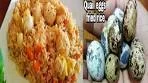 Quail eggs fried rice in thai style|ಕ್ವಿಲ್ ಎಗ್ ಫ್ರೈಡ್ ರೈಸ್|Thai ...