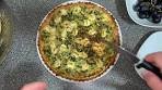 Quiche grecque aux épinards feta - simple rapide et savoureuse