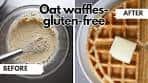 Quick and Simple Homemade Oat Waffles- Gluten-Free