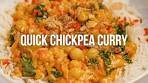 Quick Chickpea Curry