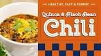 Quinoa and Black Bean Chili: Healthy, Fast and Yummy