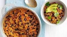 Quinoa and black bean chilli