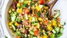 Quinoa Chickpea Salad