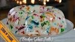 Rainbow Jello - Cathedral Window Recipe