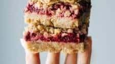 Raspberry Crumble Bars