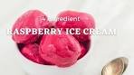 Raspberry Ice Cream Recipe | Homemade No Churn Ice ...