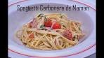 Recette de Spaghetti Carbonara de Maman facile et rapide