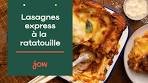 Recette des Lasagnes express à la ratatouille