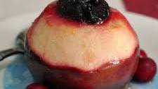 Recipe: Baked Apples with Cranberry Sauce