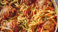 Recipe: One-Pot 30-Minute Zoodles and Meatballs