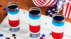 Red, White, and Blue Shot