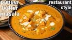 Restaurant style Paneer Butter Masala | hotel style butter ...