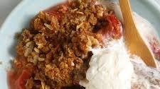 Rhubarb Crisp