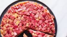 Rhubarb Upside-Down Cake