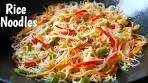 Rice Noodles and Vegetables Stir fry | Easy Rice Noodles ...