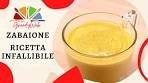 RICETTA Zabaione infallibile CLASSICA