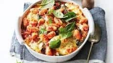 Ricotta and spinach gnocchi bake