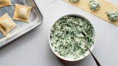 Ricotta and Spinach Ravioli Filling