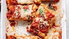 Ricotta Cheese Lasagna with Marinara