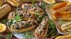 Risotto-Stuffed Delicata Squash