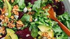 Roasted Beet Goat Cheese Salad