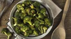 Roasted Broccoli With Ginger