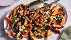 Roasted Carrots with Preserved Lemons and Dates