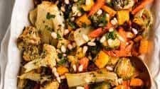 Roasted Vegetable Medley with Cider Glaze