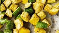 Roasted Zucchini and Squash