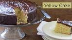 Rosemary Infused Yellow Cake -- Moist Yellow Cake Recipe ...