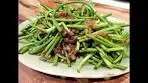 S2Ep51-Stir Fry Garlic Stems/Scapes with Shallots 小蔥炒蒜莖
