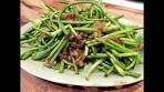 S2Ep51-Stir Fry Garlic Stems/Scapes with Shallots 小蔥炒蒜莖