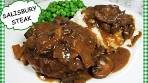 Salisbury Steak Smothered with Mushroom Gravy Classic ...