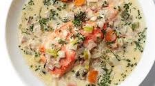 Salmon Chowder with Dill