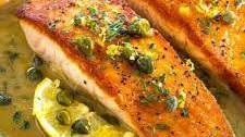 Salmon Piccata