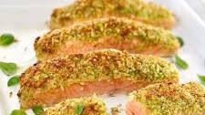 Salmon With Pesto Crust