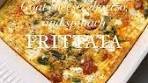 Sarah Fowler | Goat cheese, chorizo, and spinach frittata ...