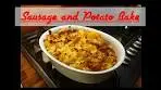 Sausage and Potato Bake (easy)