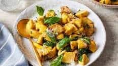 Sautéed Patty Pan Squash