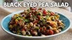 Savory and High Protein Black Eyed Pea Salad, Borulce ...