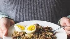 Savoury Sprouted Buckwheat Breakfast Bowl